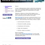 Medical Cloud ERP email campaign